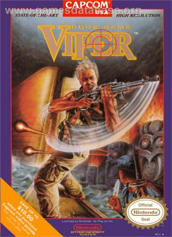 Cover Code Name - Viper for NES